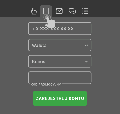 Rejestracja według numeru telefonu